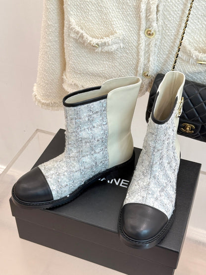 25K Sequined short boots