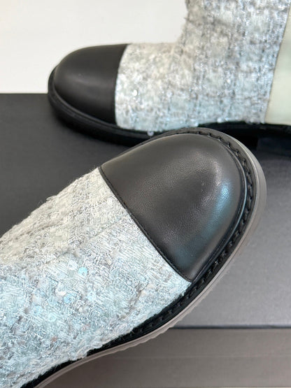 25K Sequined short boots