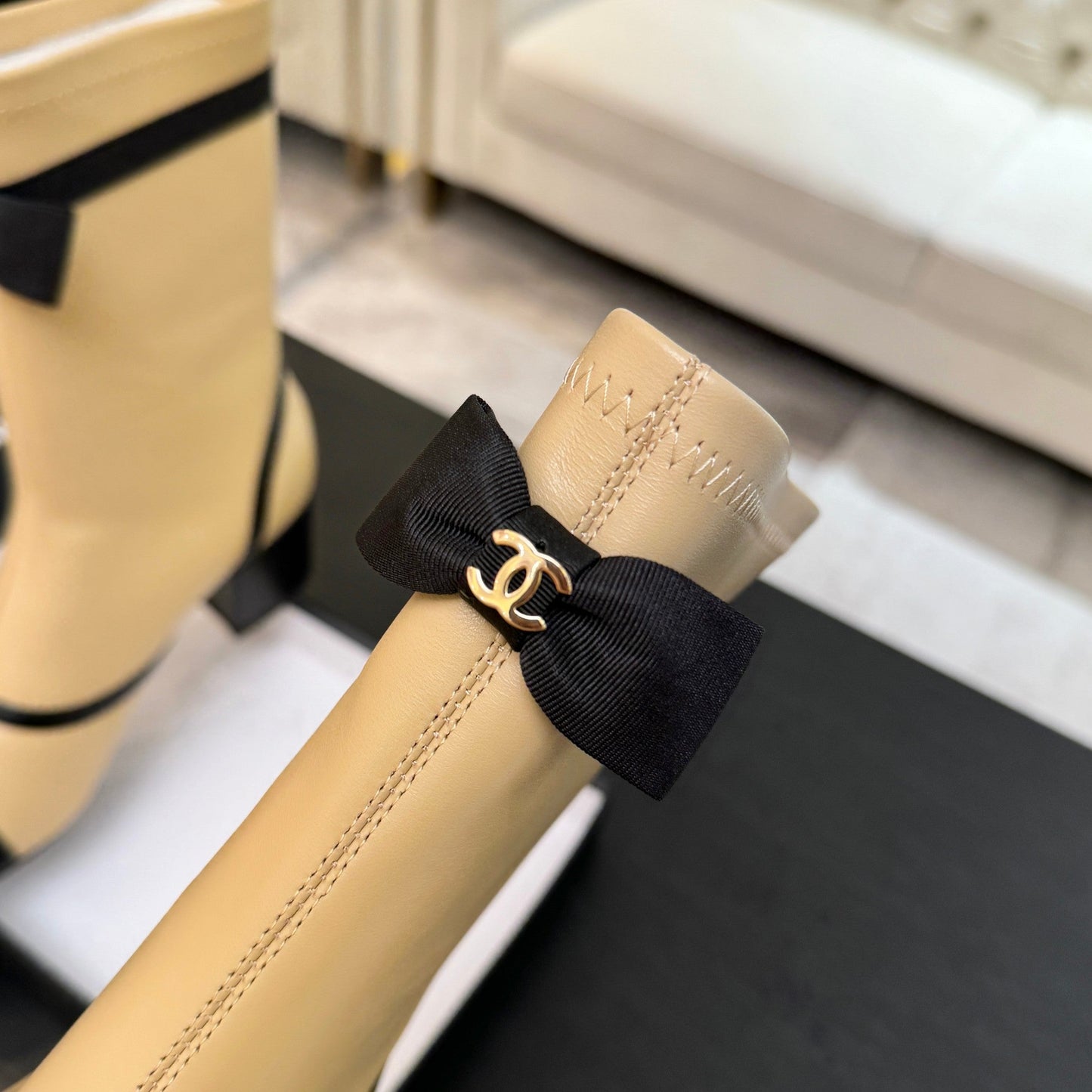 25 new butterfly bow short boots