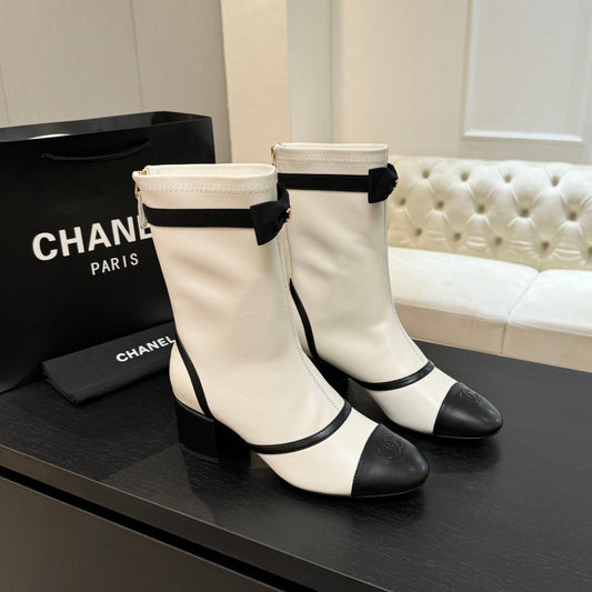 25 new butterfly bow short boots