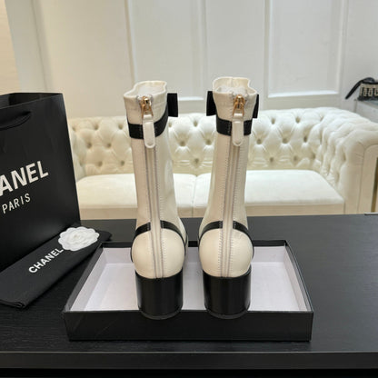 25 new butterfly bow short boots