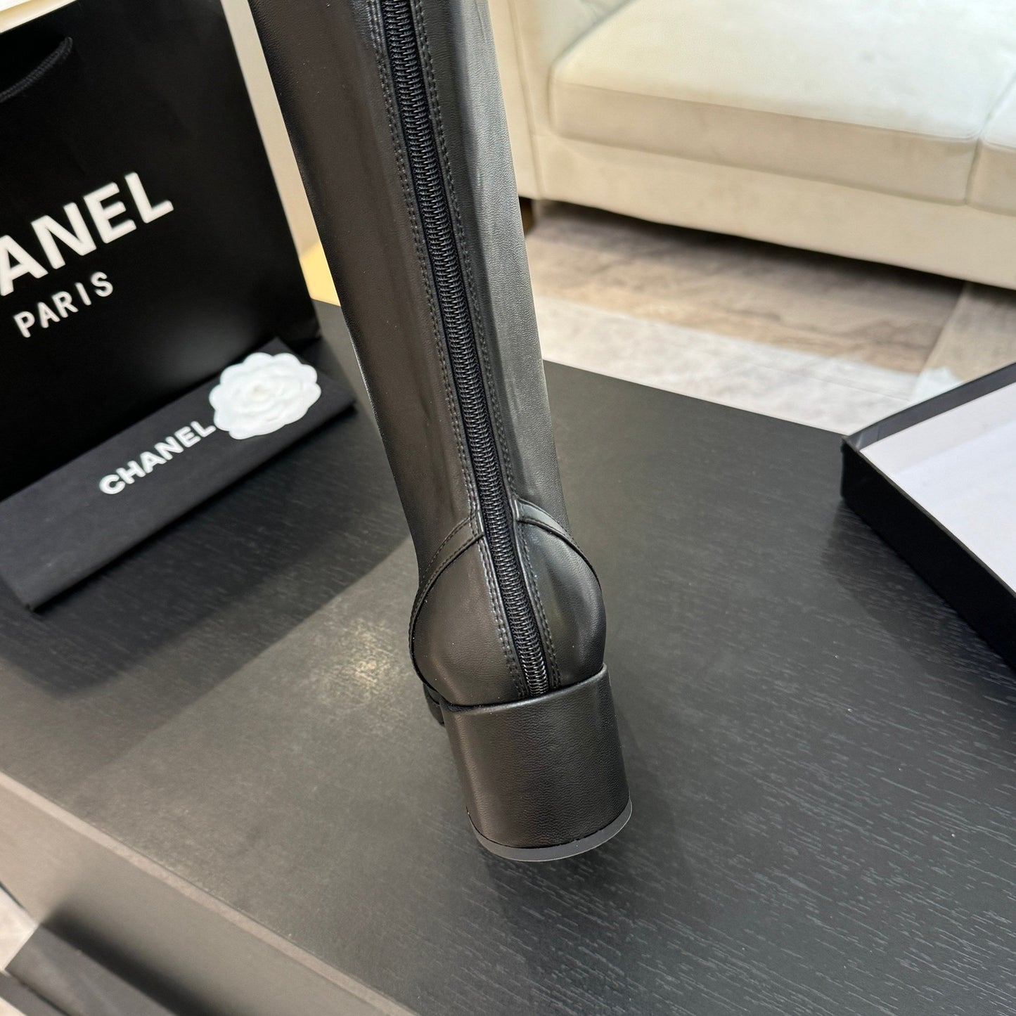 25 new butterfly bow high-heeled boots