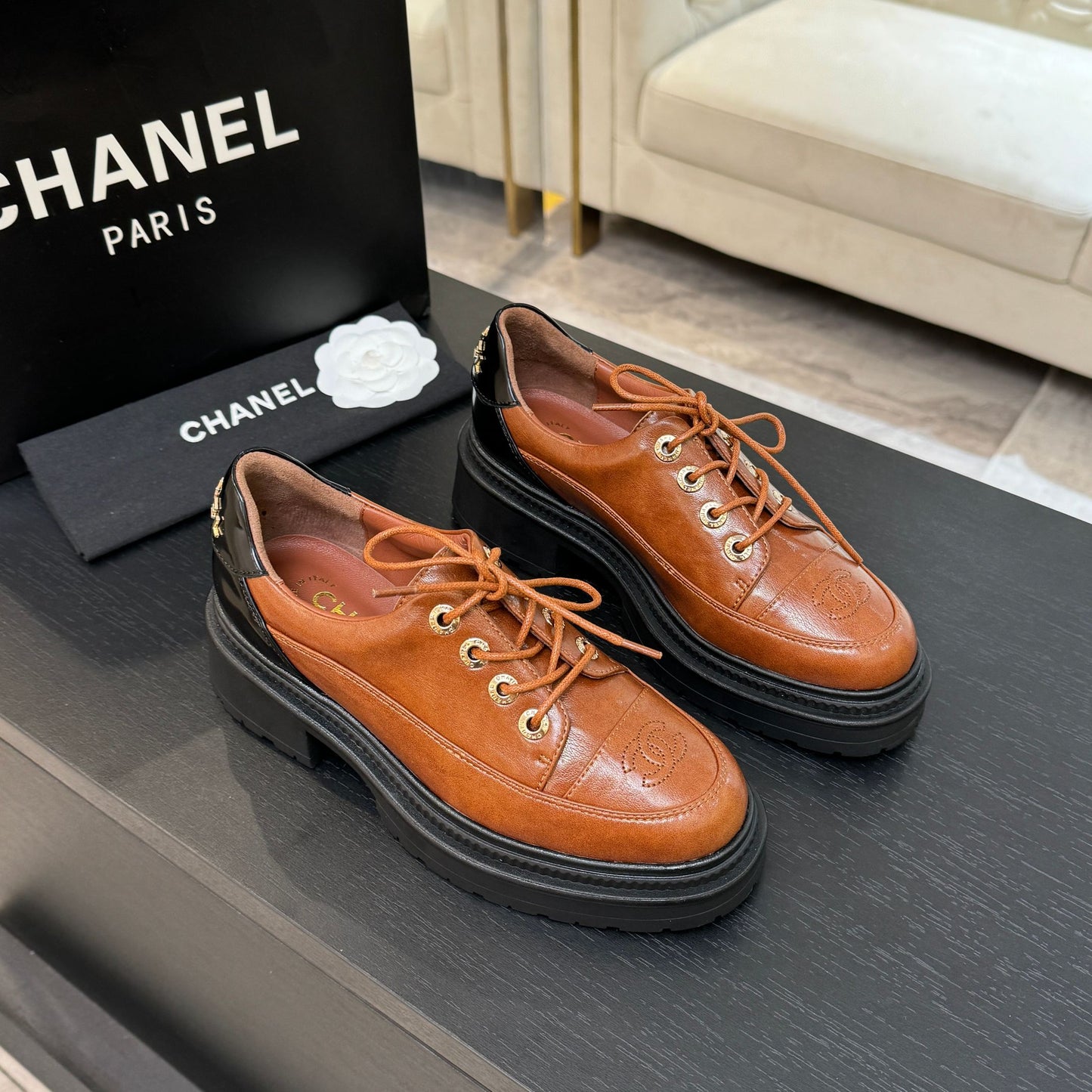 24 New thick soled sponge cake, casual, loafers