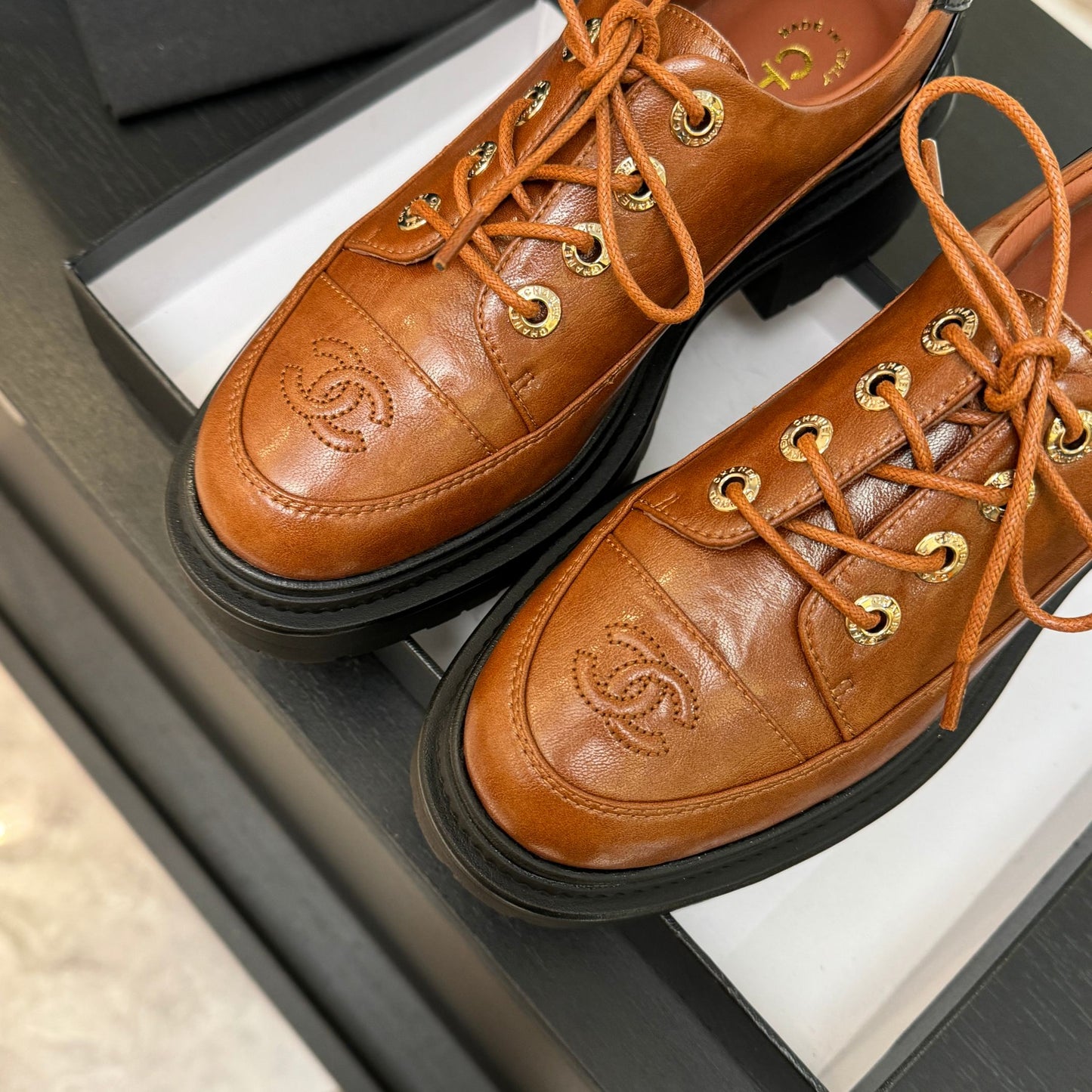 24 New thick soled sponge cake, casual, loafers