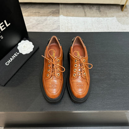 24 New thick soled sponge cake, casual, loafers