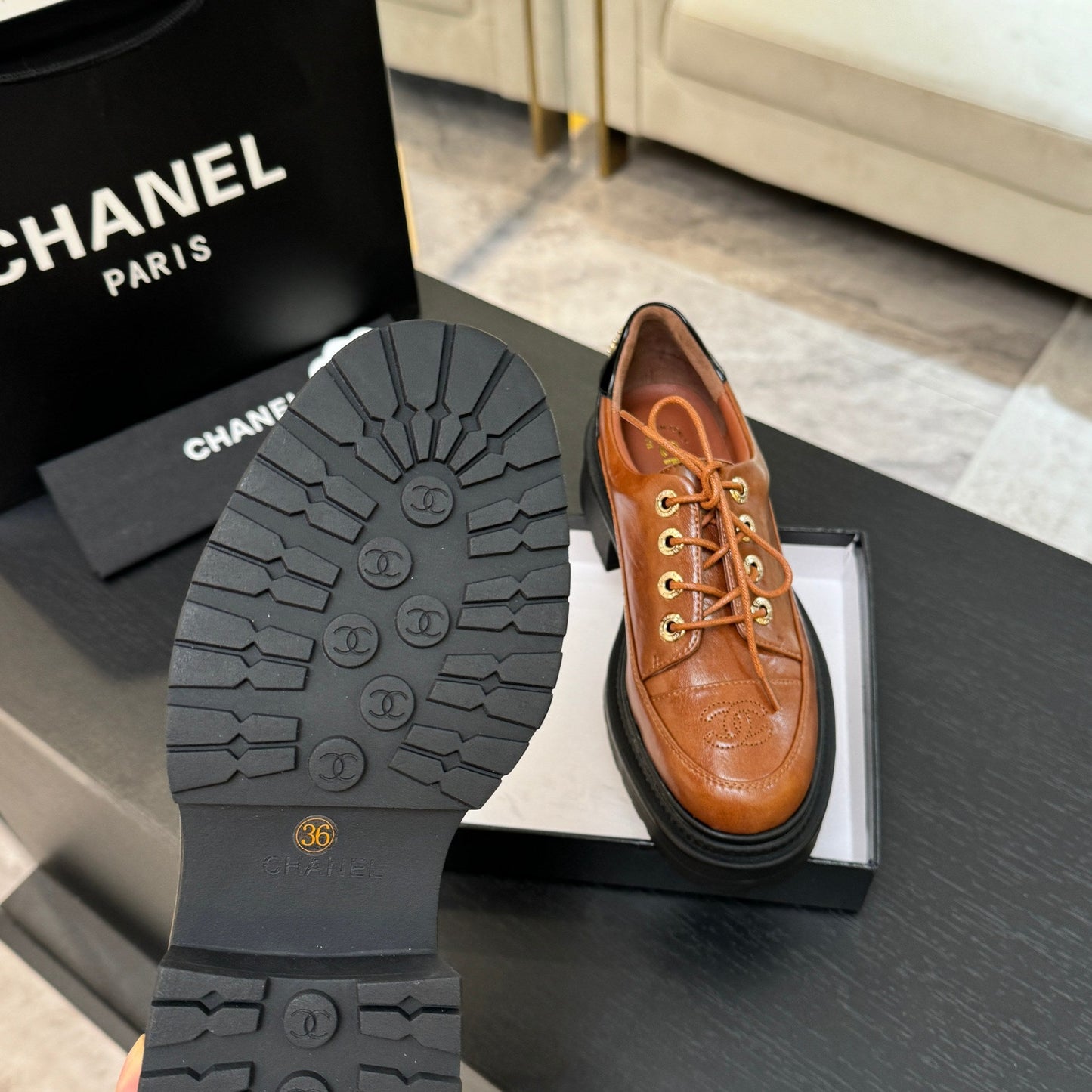 24 New thick soled sponge cake, casual, loafers