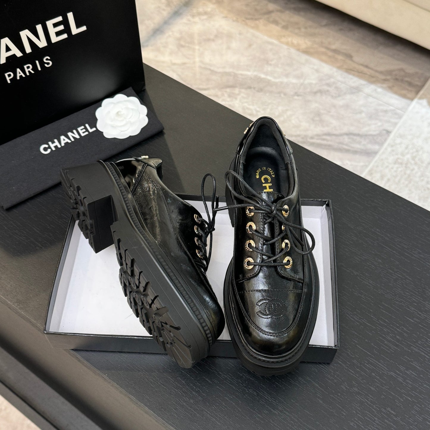 24 New thick soled sponge cake, casual, loafers