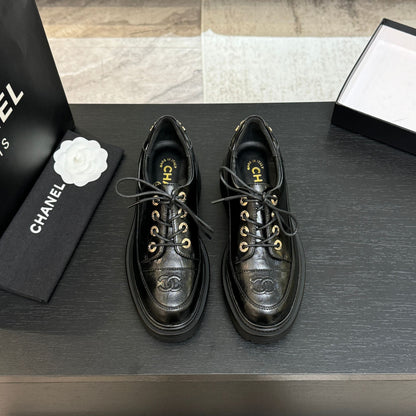 24 New thick soled sponge cake, casual, loafers