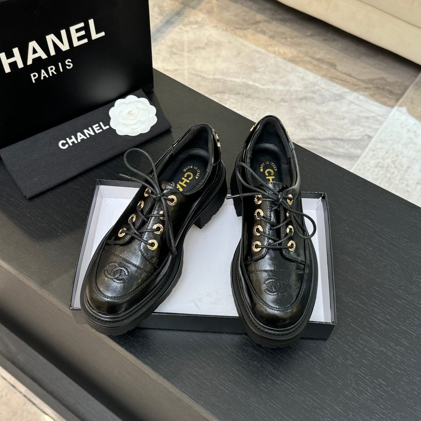 24 New thick soled sponge cake, casual, loafers