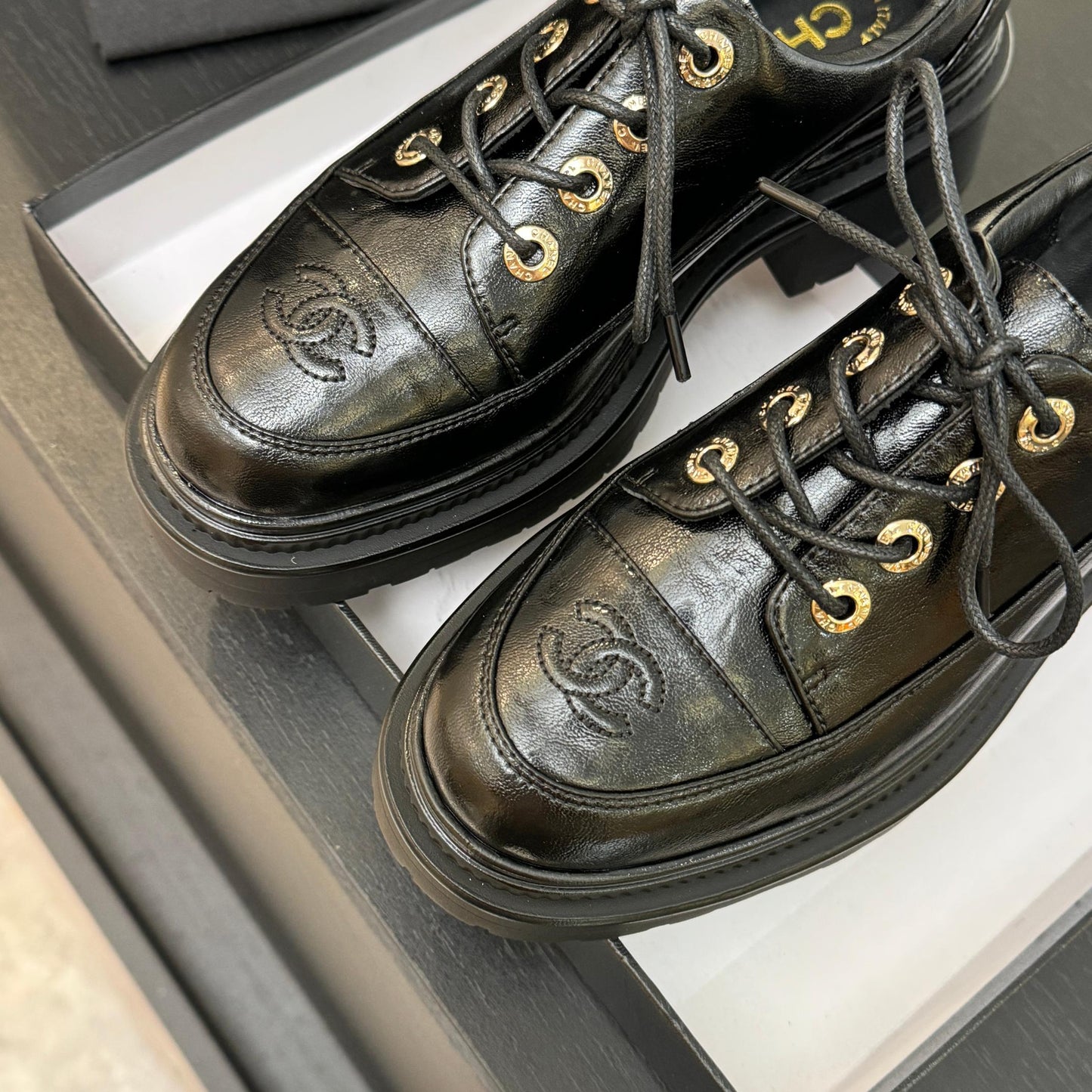 24 New thick soled sponge cake, casual, loafers