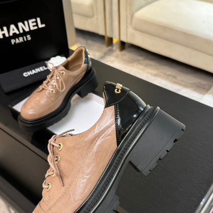 24 New thick soled sponge cake, casual, loafers