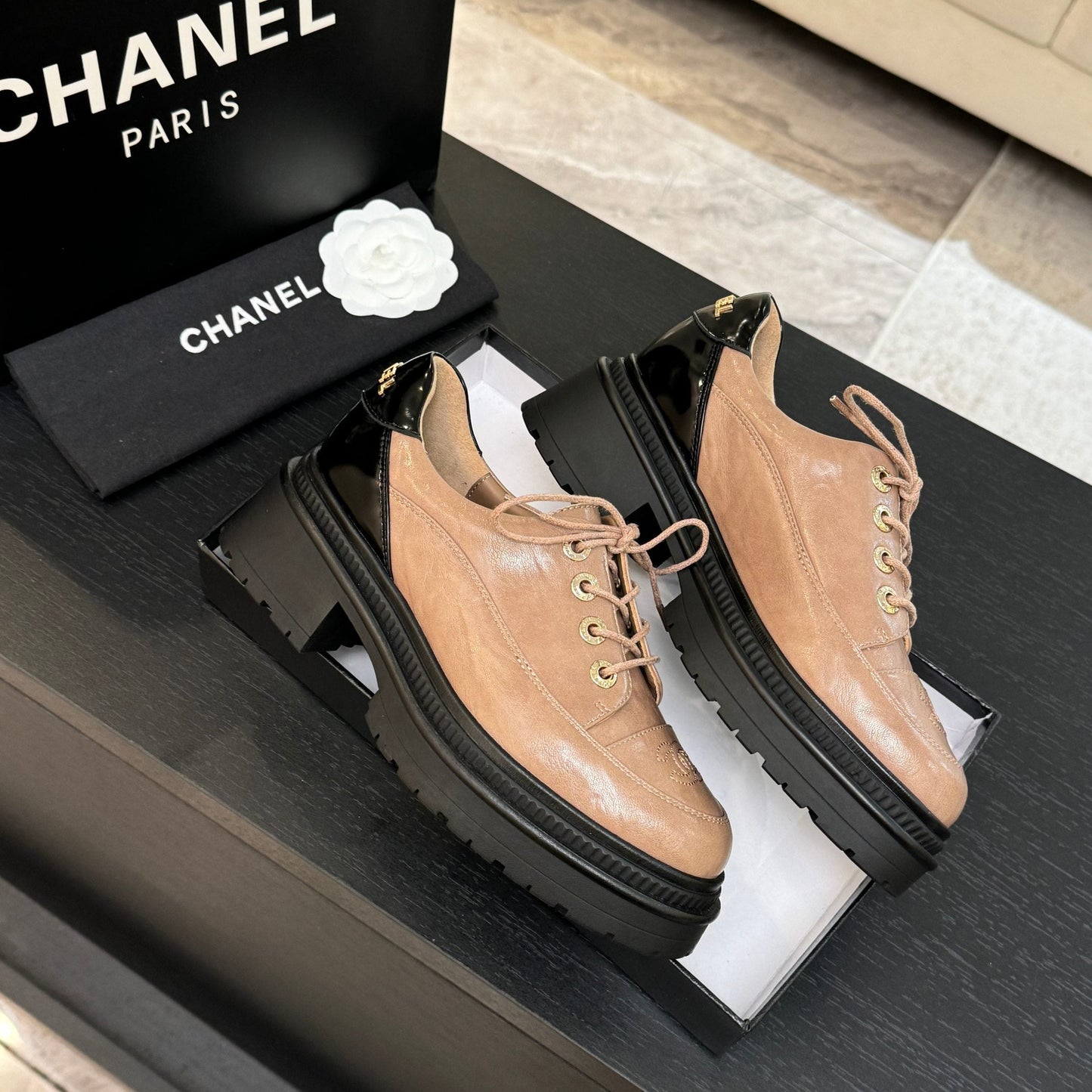 24 New thick soled sponge cake, casual, loafers