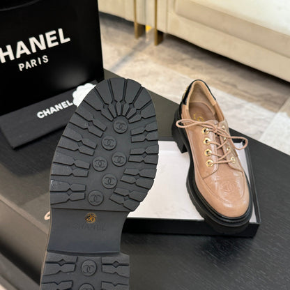 24 New thick soled sponge cake, casual, loafers