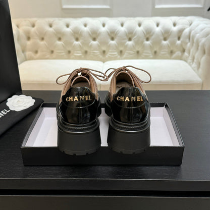 24 New thick soled sponge cake, casual, loafers