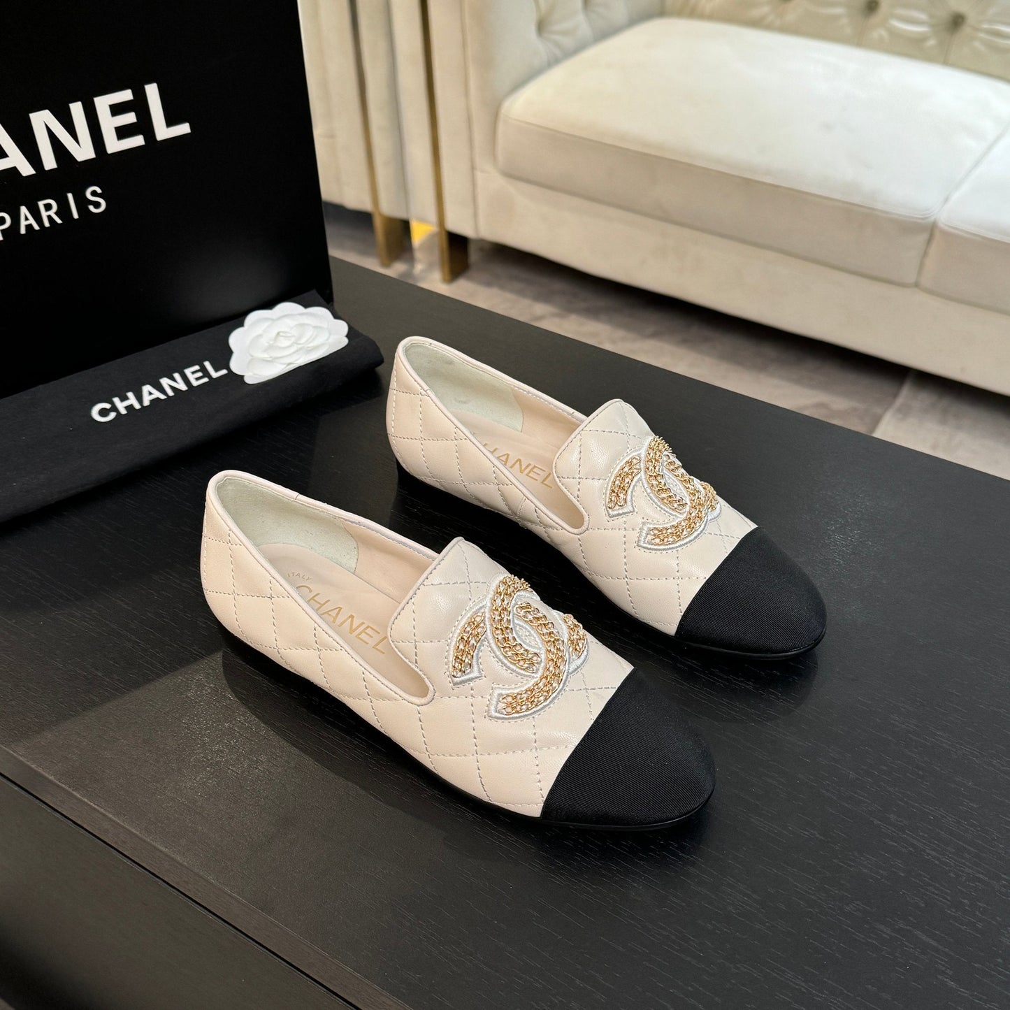 25 Linggelefu shoes(WHITE/BLACK/KHAKI)