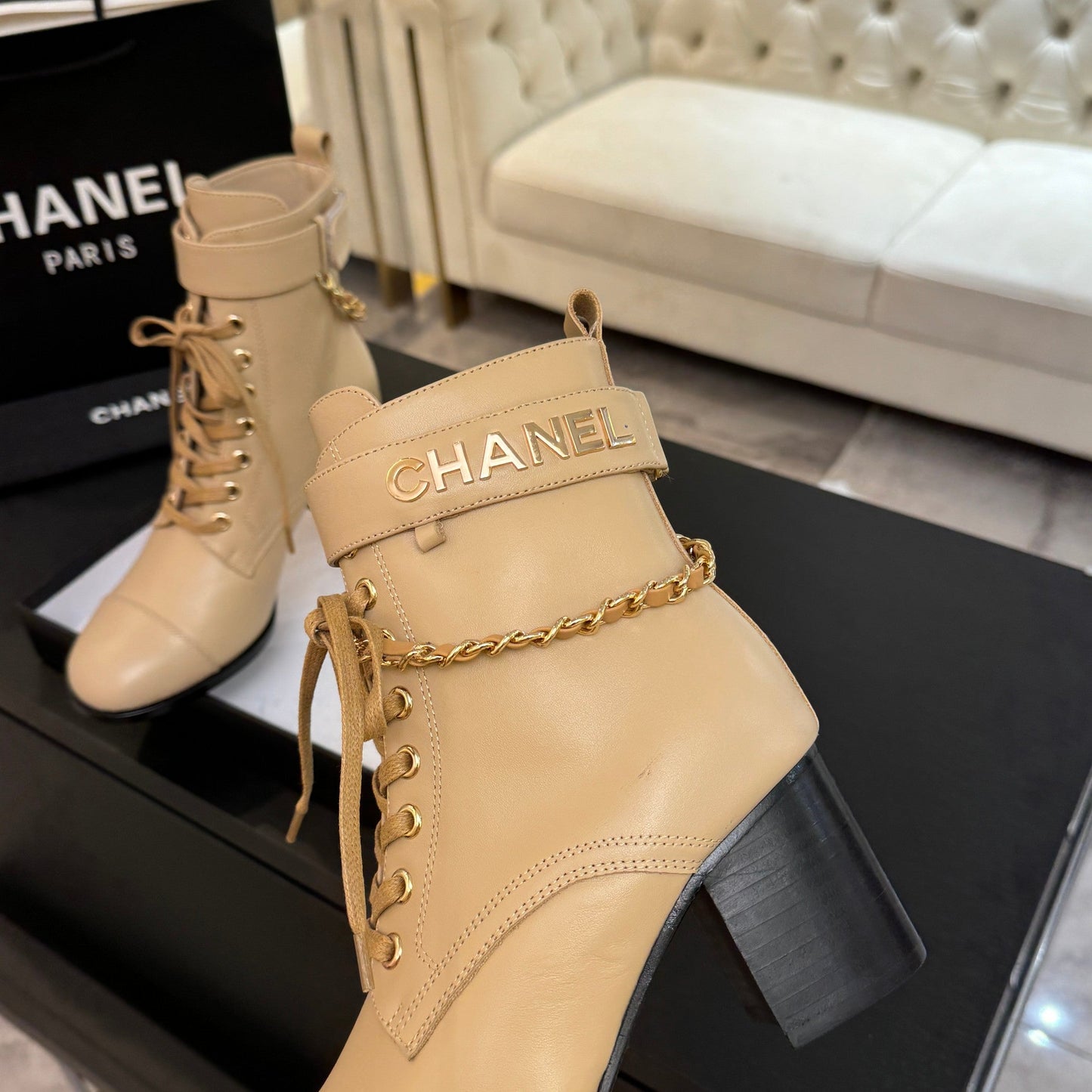 25fw high-end handmade workshop series short boots