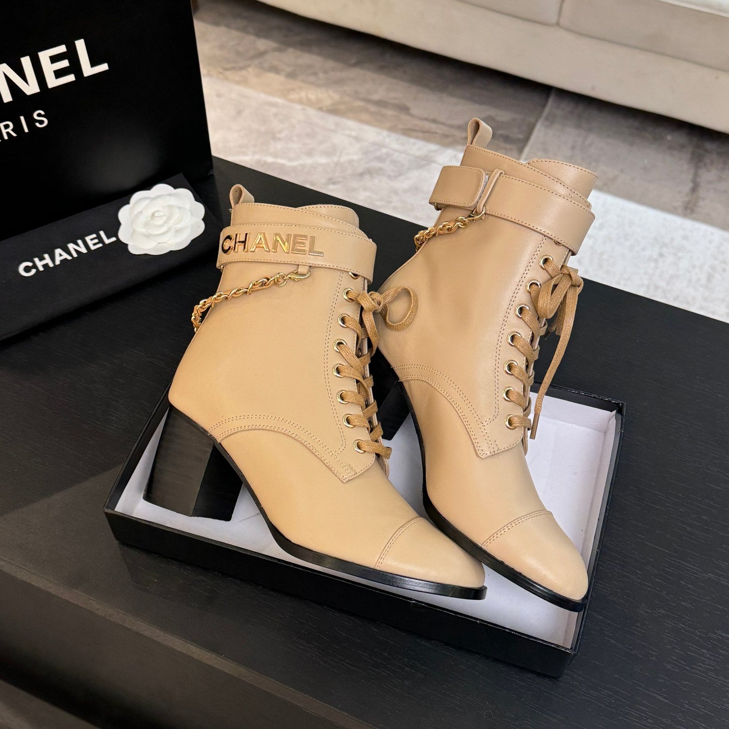 25fw high-end handmade workshop series short boots