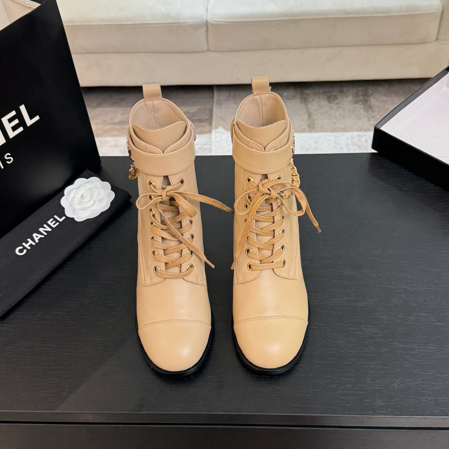 25fw high-end handmade workshop series short boots