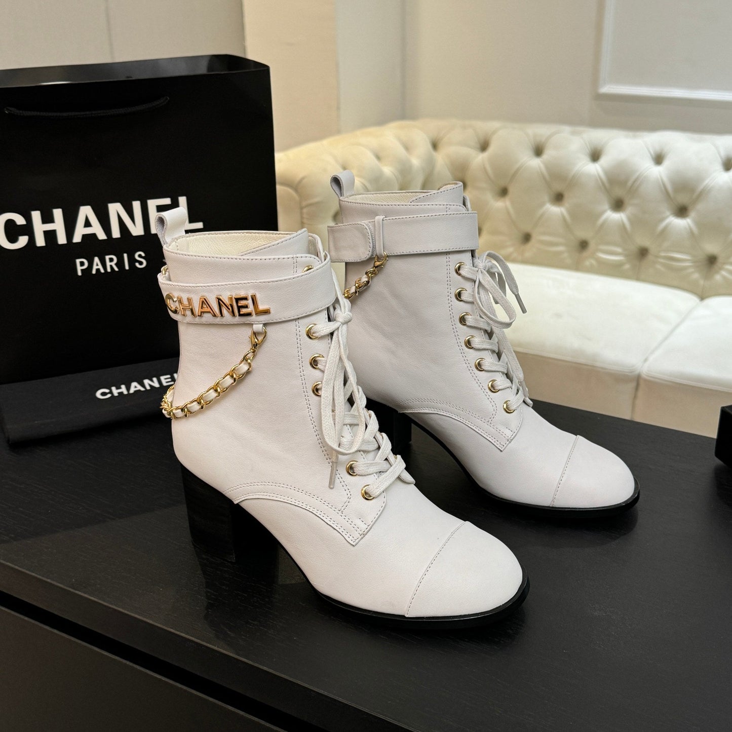 25fw high-end handmade workshop series short boots