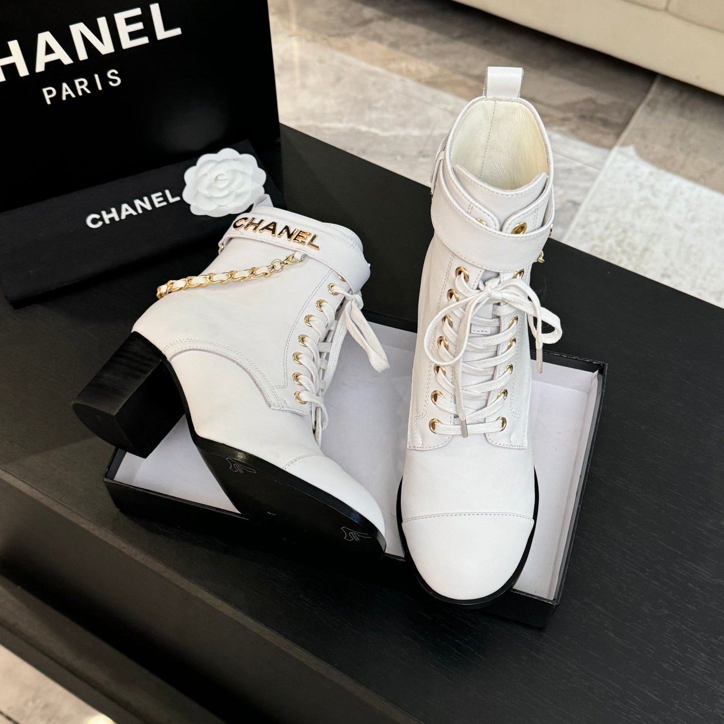 25fw high-end handmade workshop series short boots