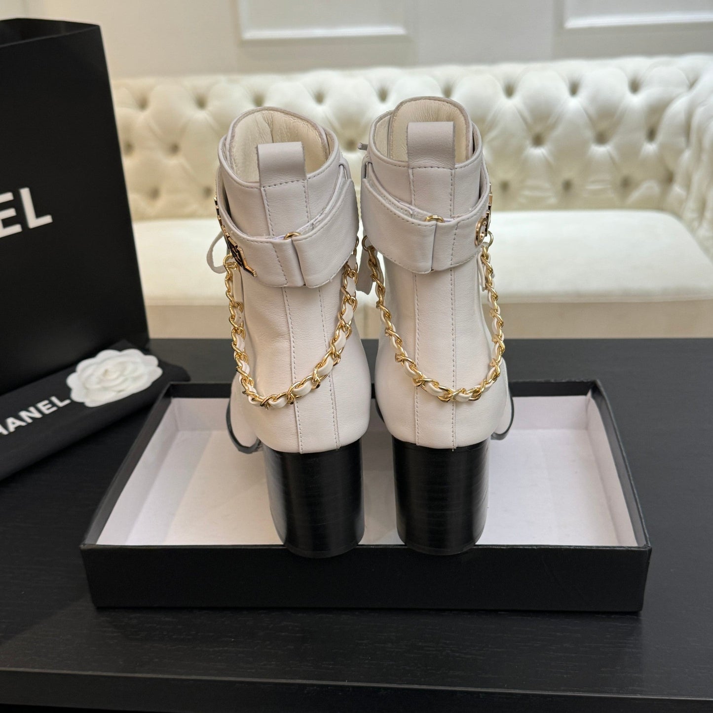 25fw high-end handmade workshop series short boots