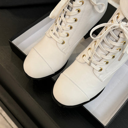 25fw high-end handmade workshop series short boots