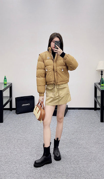 25 Detachable sleeve vest down jacket