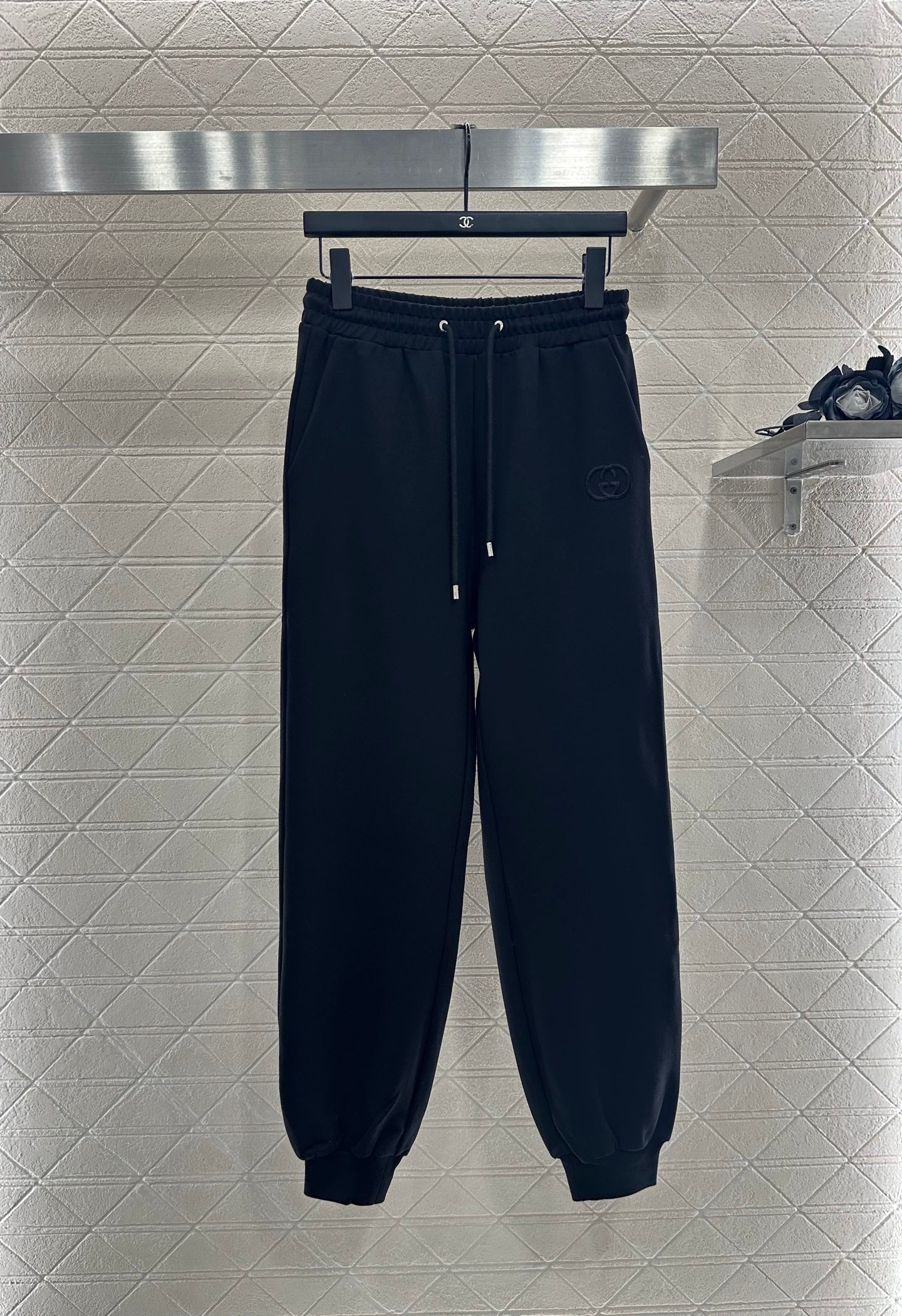 25 Double sided hooded jacket+long pants pure cotton set