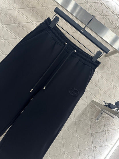 25 Double sided hooded jacket+long pants pure cotton set