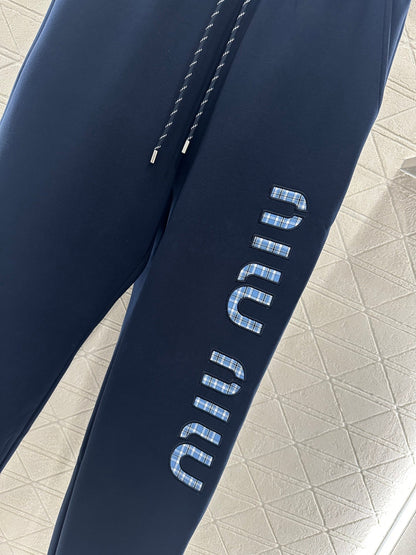 25 Double sided hooded jacket+long pants pure cotton set