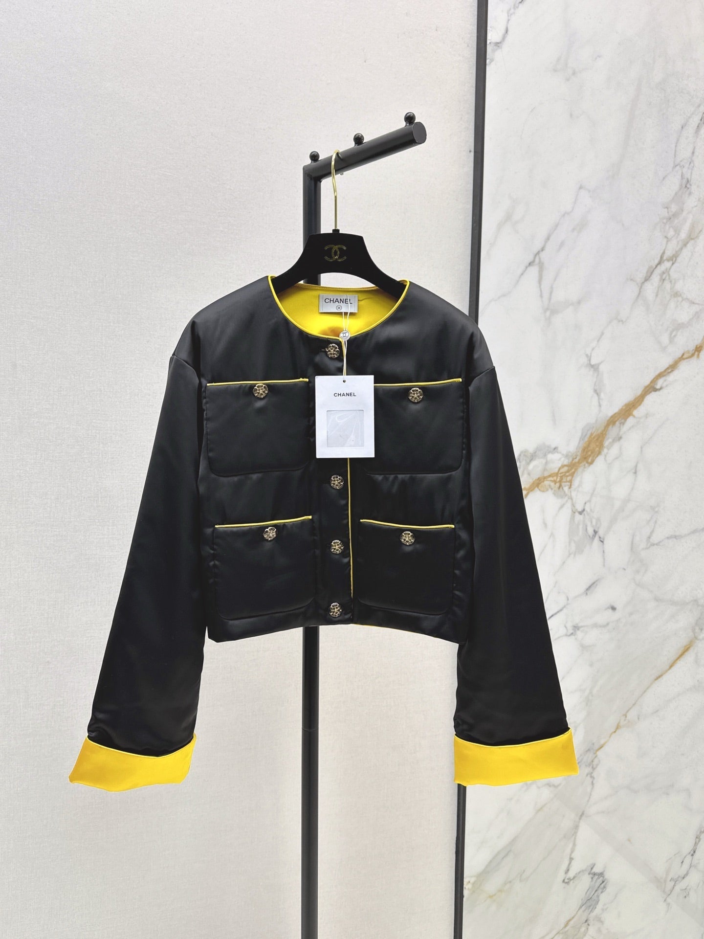 25 New round neck cotton jacket