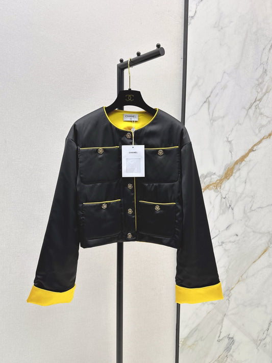 25 New round neck cotton jacket