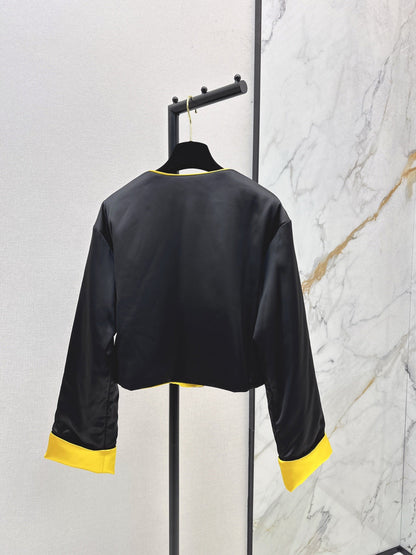 25 New round neck cotton jacket