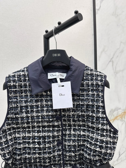 25 New snowflake woven down vest jacket