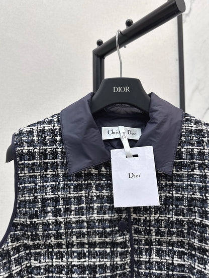 25 New snowflake woven down vest jacket