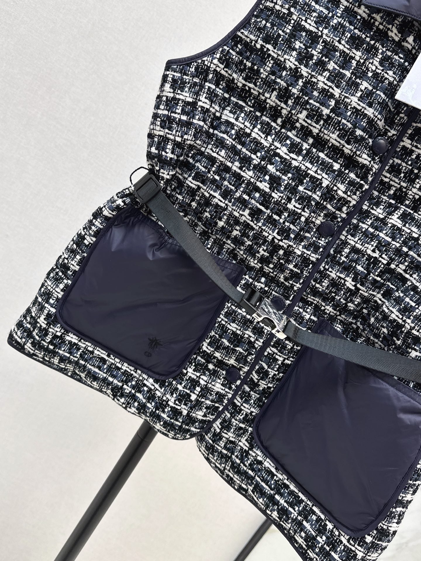 25 New snowflake woven down vest jacket