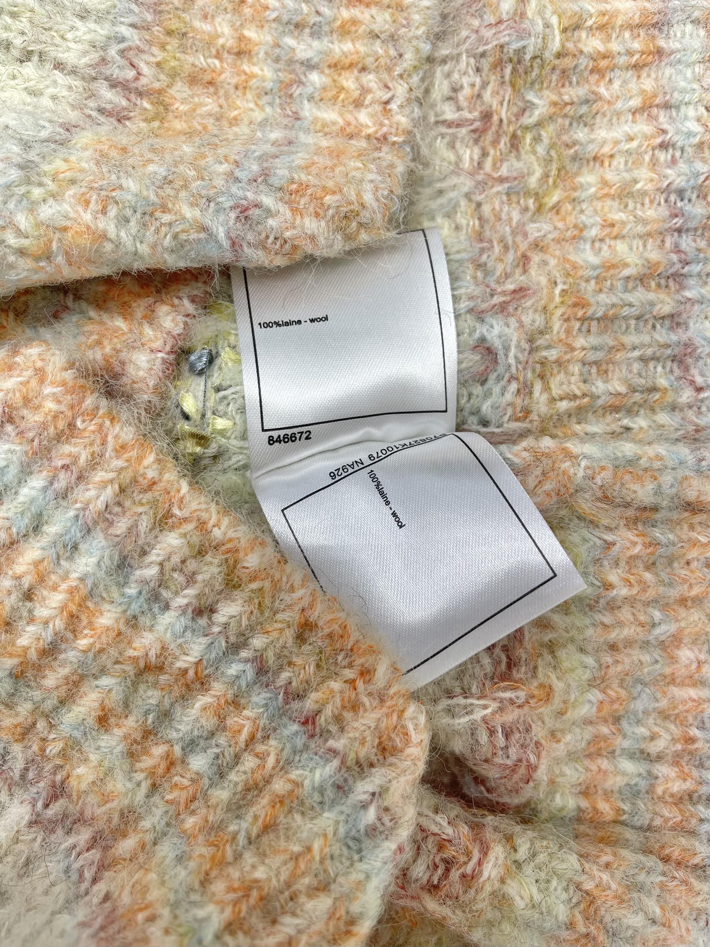 25 Gradient mohair vest