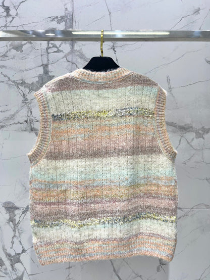 25 Gradient mohair vest
