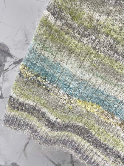 25 Gradient mohair vest