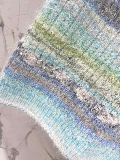 25 Gradient mohair vest