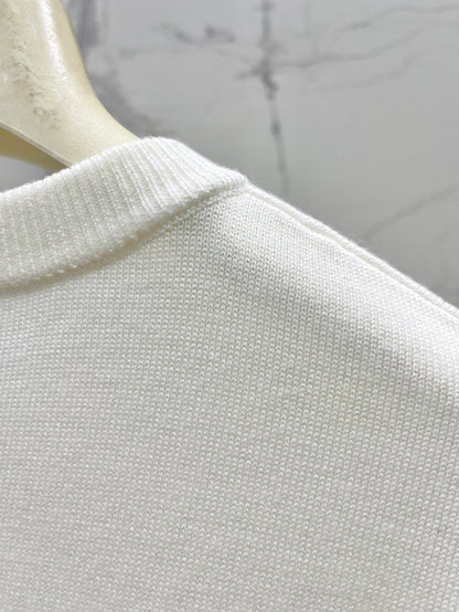 25 New Loose Cotton Blend Puzzle Pocket Knit wool Sweater