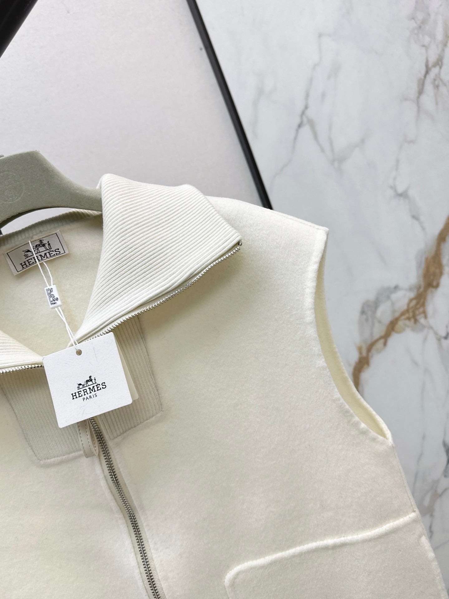 25 New wool cashmere vest jacket