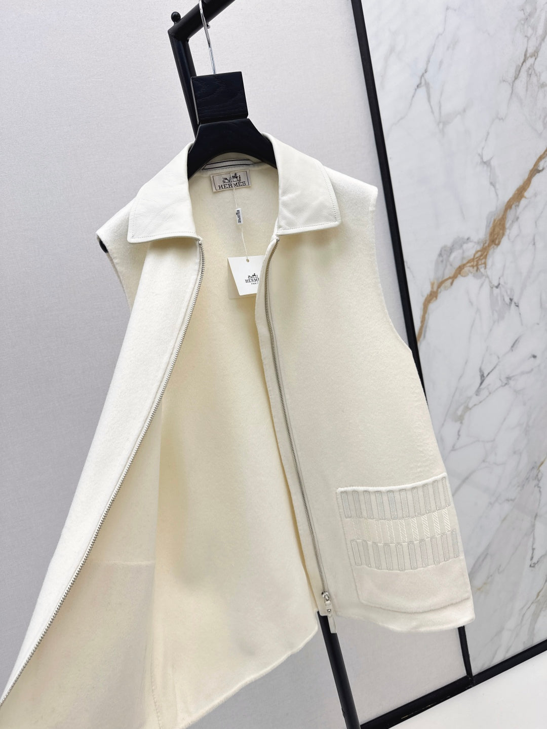 25 New wool cashmere vest jacket