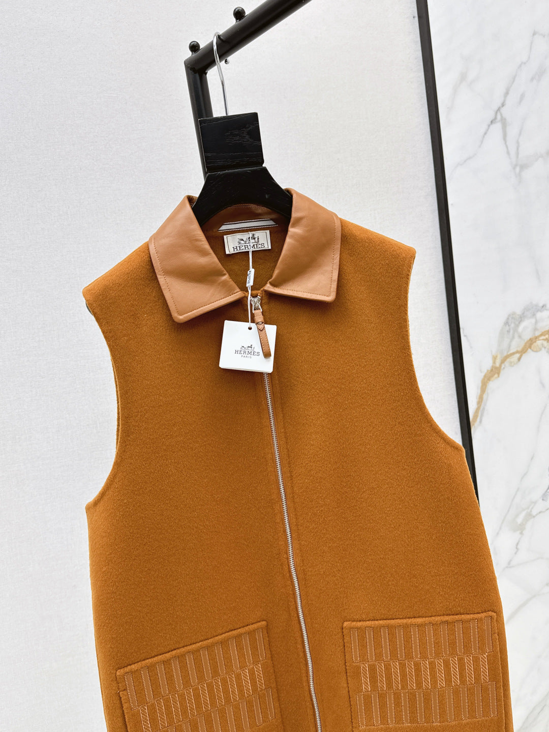 25 New wool cashmere vest jacket