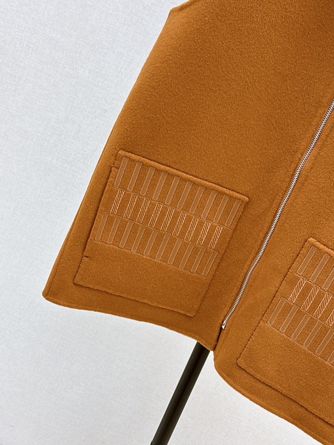 25 New wool cashmere vest jacket