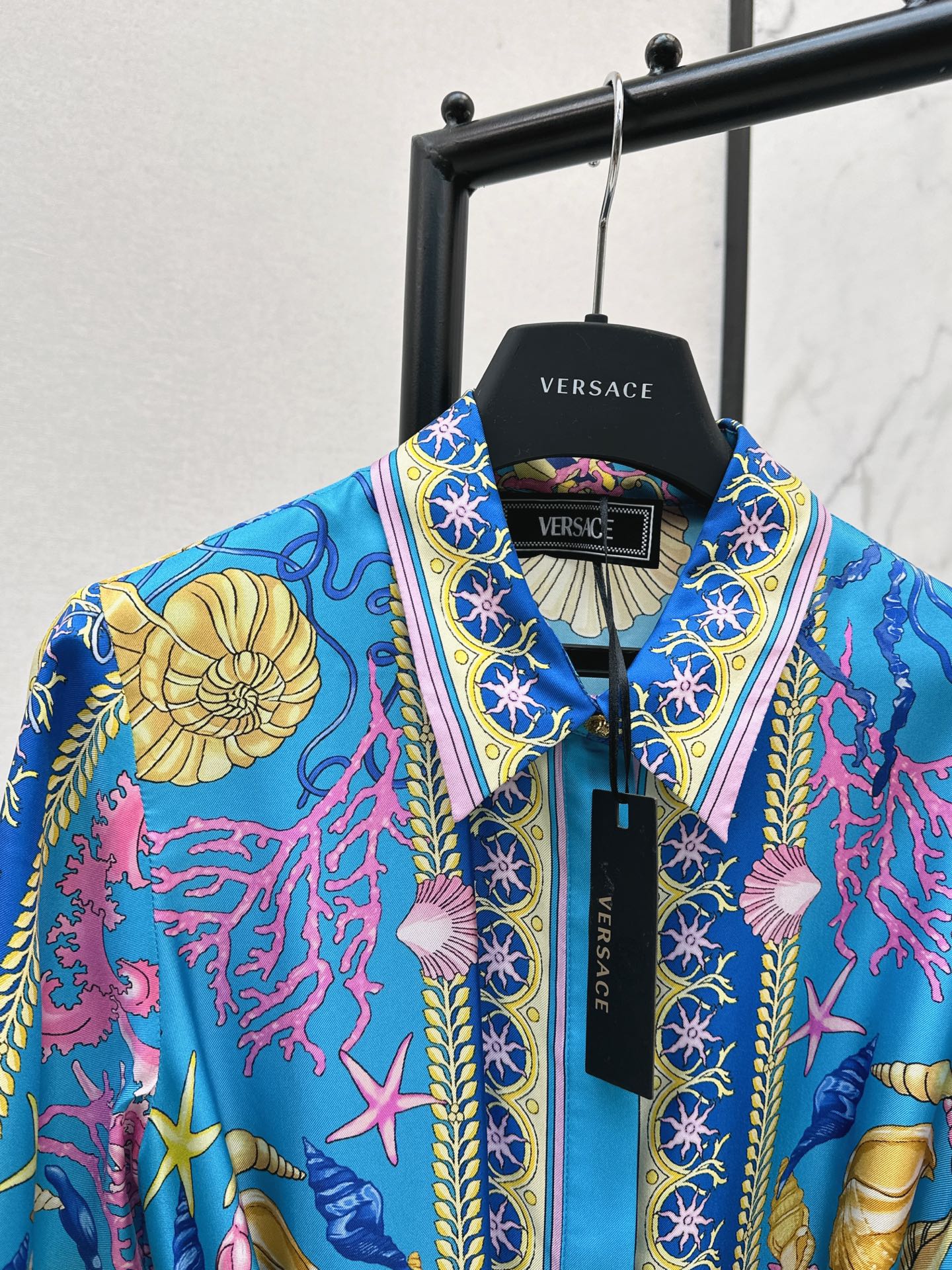 25fw new printed silk dress