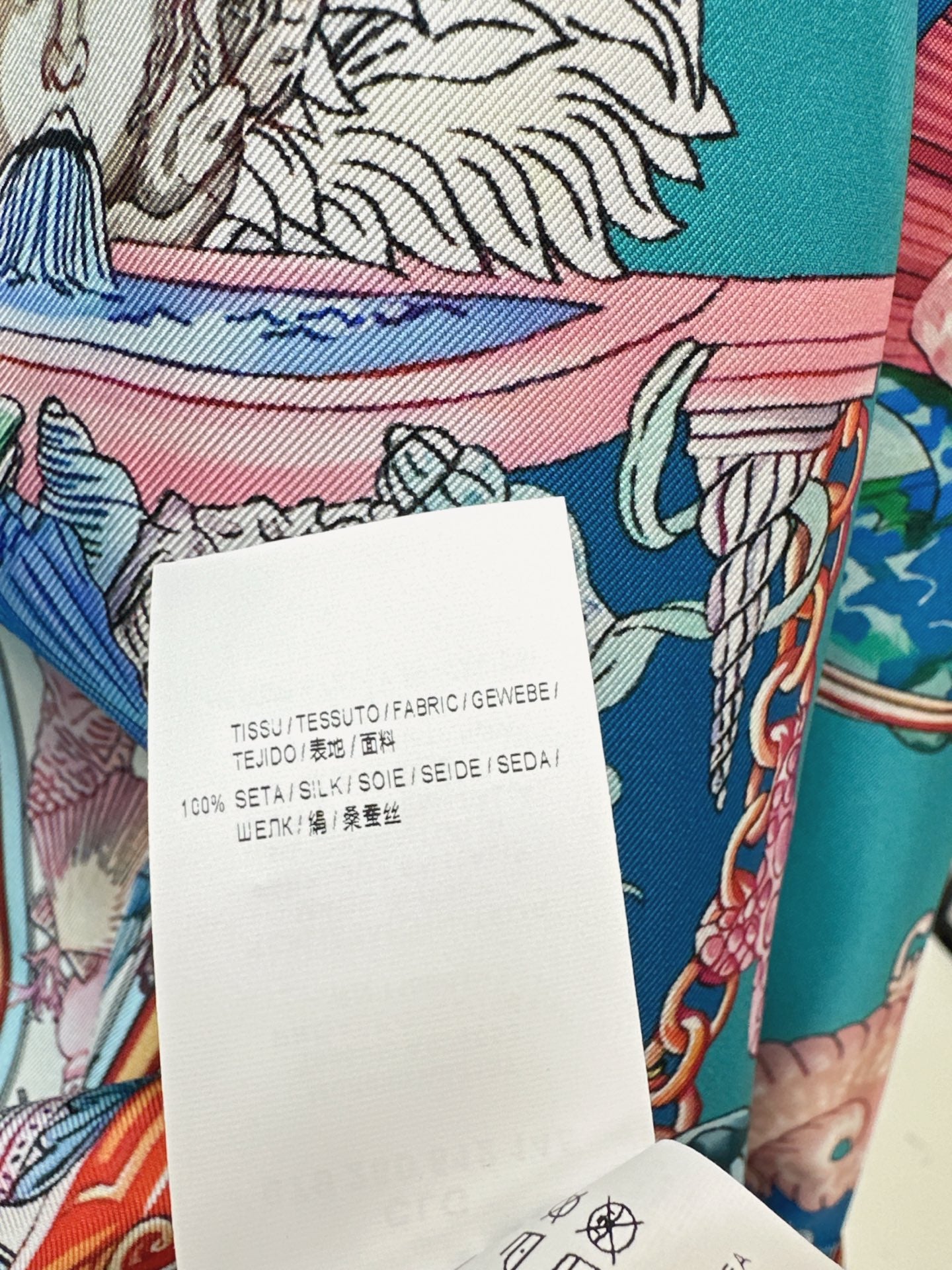 25fw new printed silk shirt