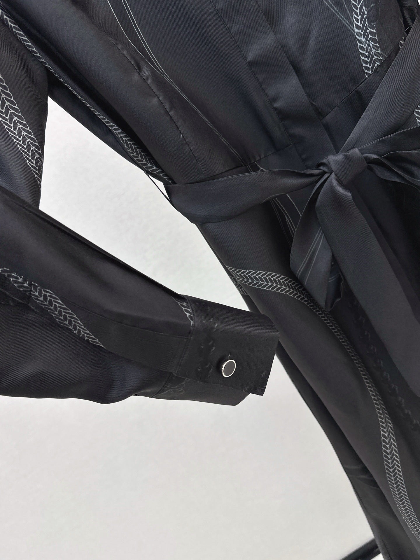 25fw new printed silk dress