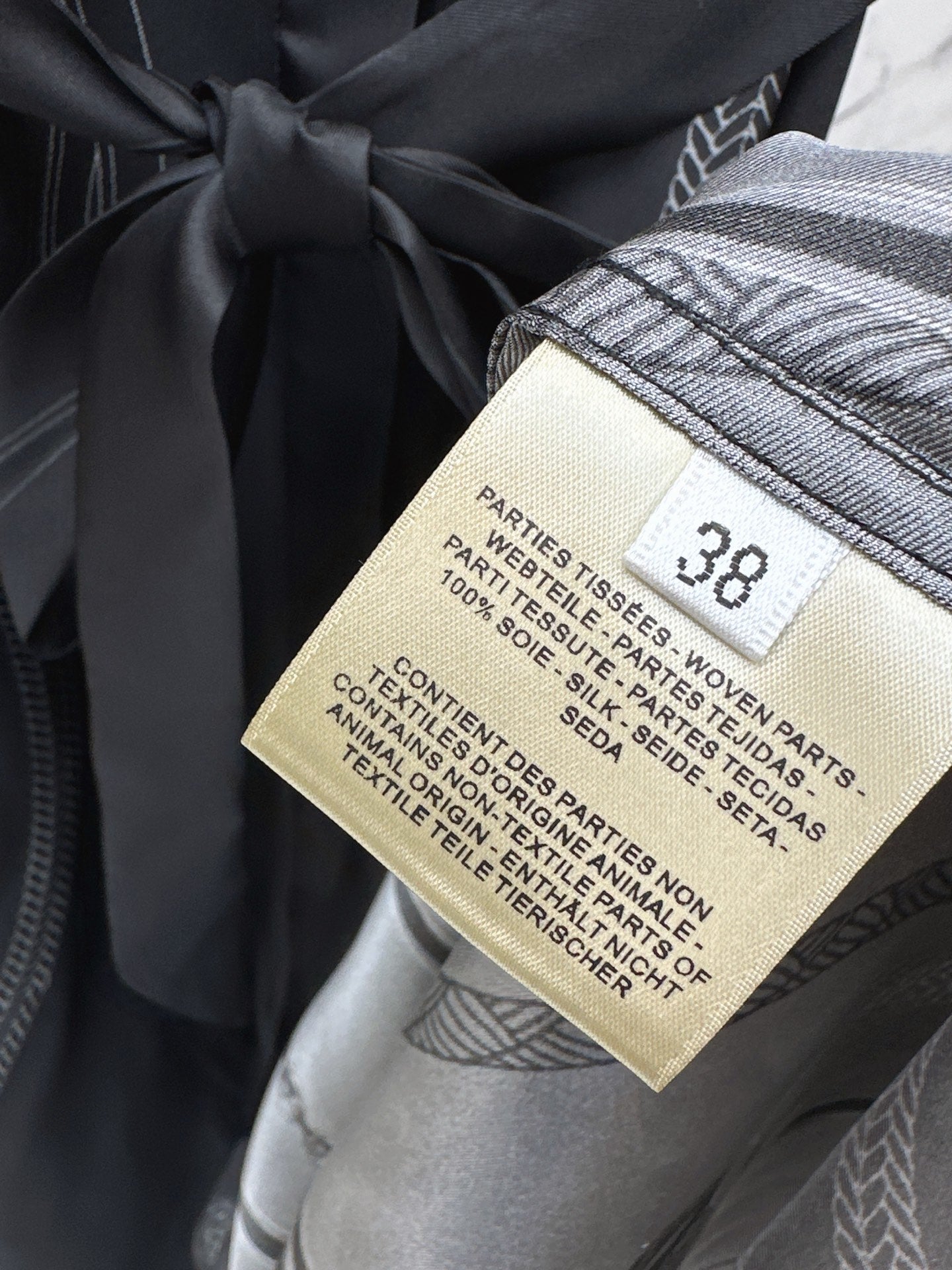 25fw new printed silk dress