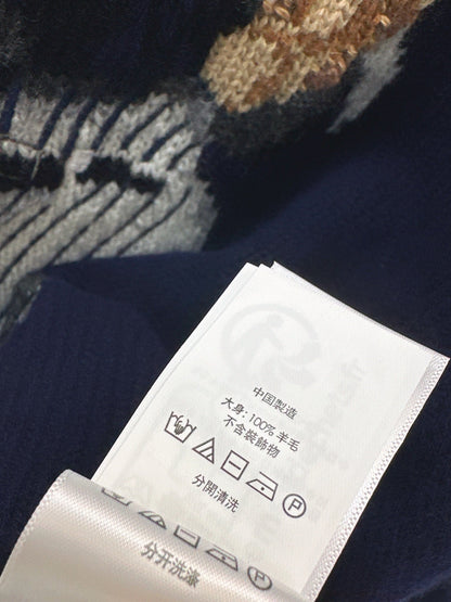 25 New joint baseball bear wool sweater